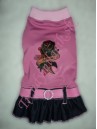 Šaty Ed Hardy Rose Pink - oblečenie a móda pre psov
