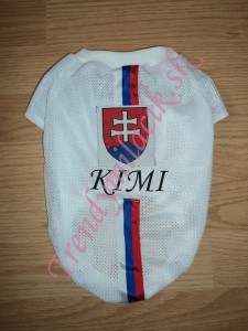Slovenský hokejový dres s menom - oblečenie a móda pre psov