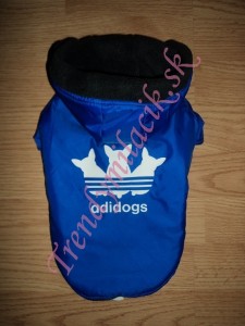 Zimn&aacute; bundička ADIDOGS BLUE I - Oblečenie a m&oacute;da pre psov