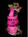 Jarná bunda Preety in pink - oblečenie a móda pre psov